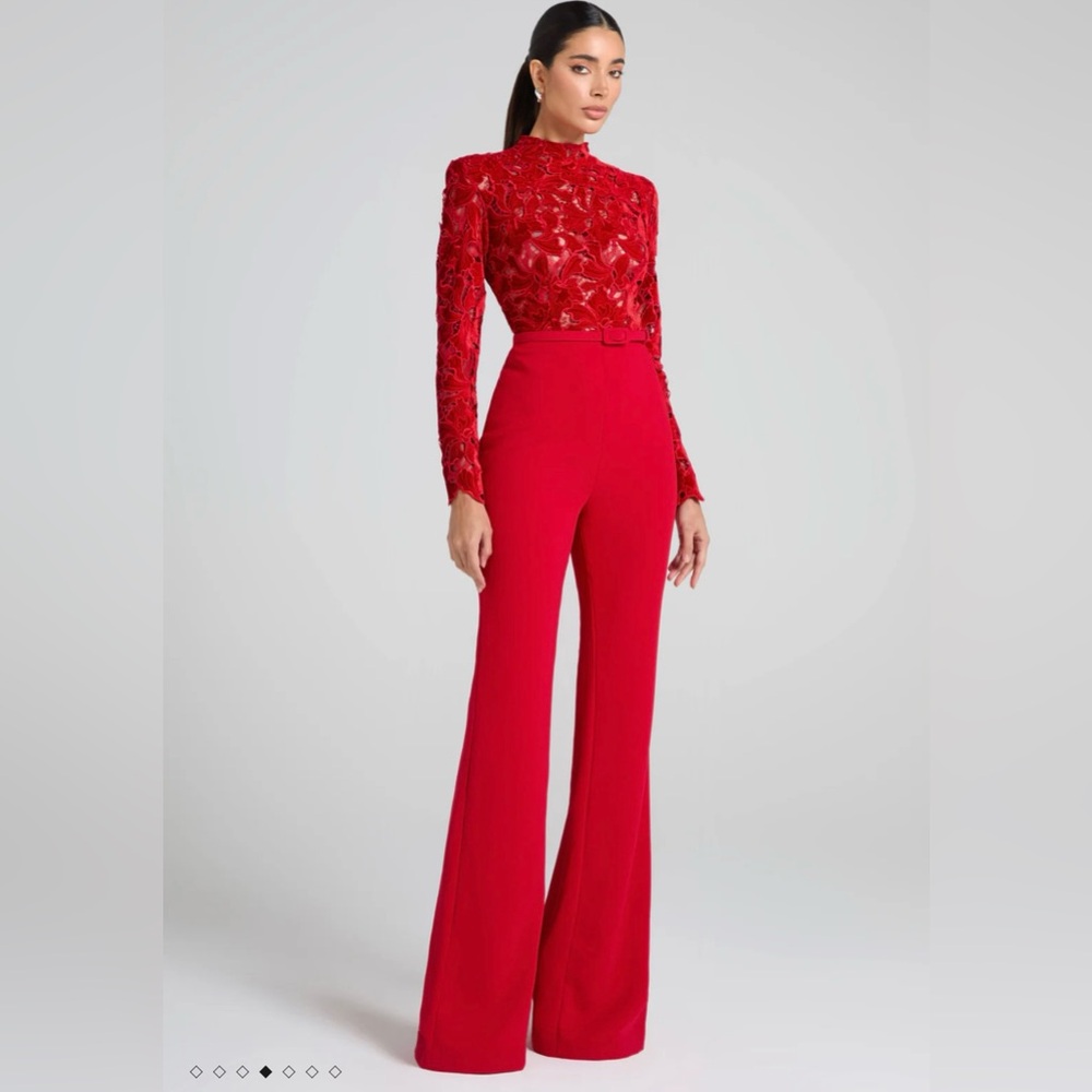Nadine Marabi Eleanor Red Jumpsuit